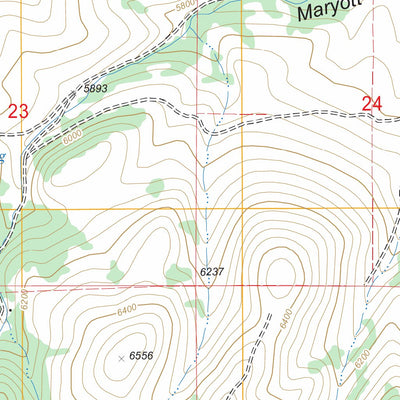 Ruby Mountain, MT FSTopo Legacy Preview 2