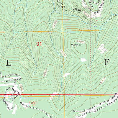Ruedi Reservoir, CO FSTopo Legacy Preview 2
