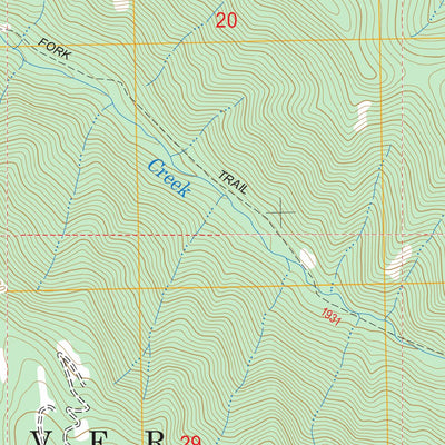Ruedi Reservoir, CO FSTopo Legacy Preview 3