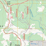 Rush Creek Lakes, CA FSTopo Legacy Preview 3