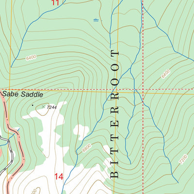 Sabe Mountain, ID FSTopo Legacy Preview 2