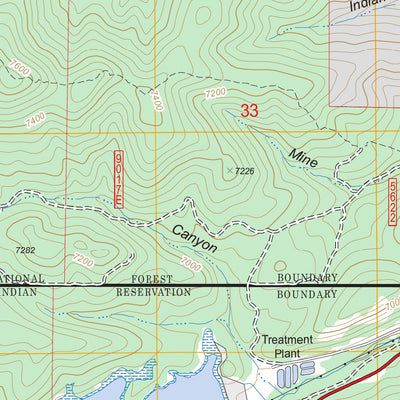 Ruidoso, NM FSTopo Legacy Preview 2