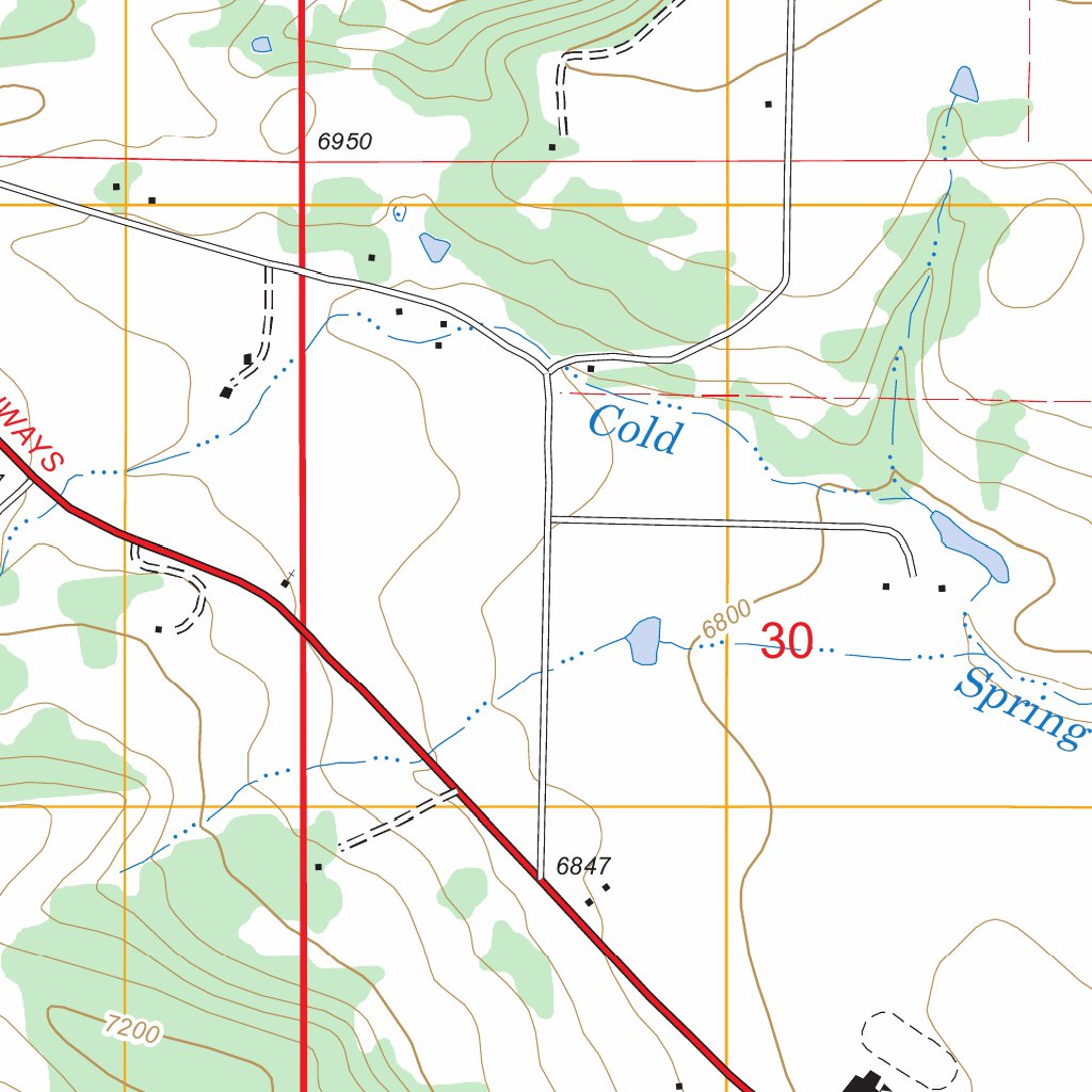 Rye, CO FSTopo Legacy Map by US Forest Service - Topo | Avenza Maps