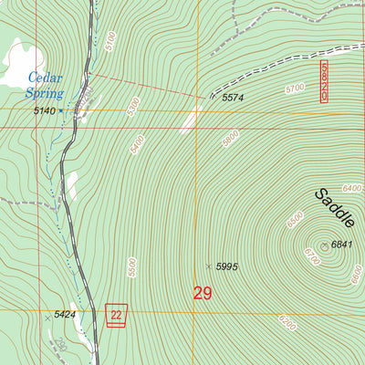 S'Ocholis Canyon, OR FSTopo Legacy Preview 3