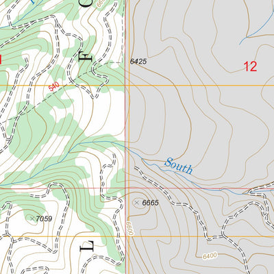 Sacagawea Peak, MT FSTopo Legacy Preview 2