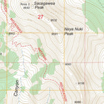 Sacagawea Peak, MT FSTopo Legacy Preview 3