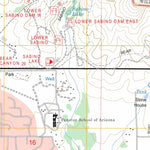 Sabino Canyon, AZ FSTopo Legacy Preview 2