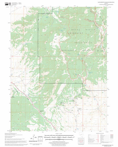 Sacramento Pass, NV FSTopo Legacy Preview 1