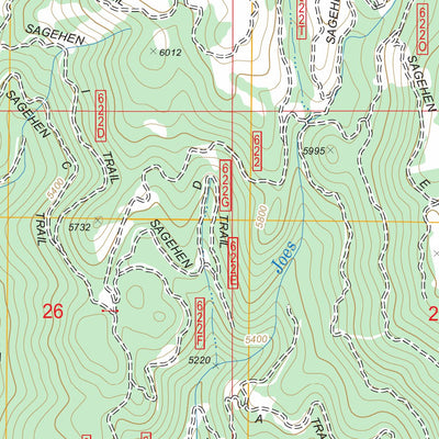 Sage Hen Reservoir, ID FSTopo Legacy Preview 3