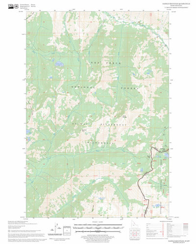Saddle Mountain, ID - MT FSTopo Legacy Preview 1