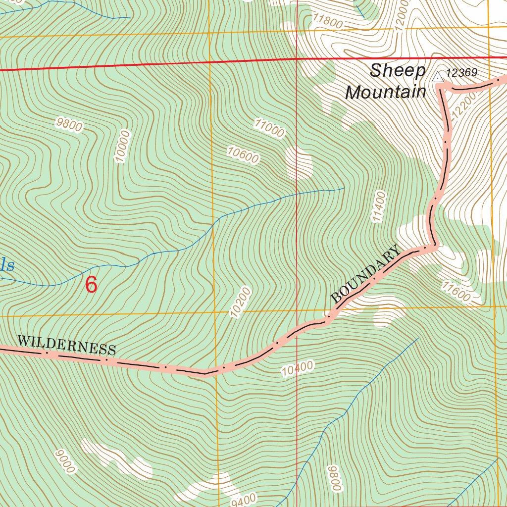 Saddle Ridge Map Saddle Mountain, CO FSTopo Legacy Map by US Forest Service - Topo ...