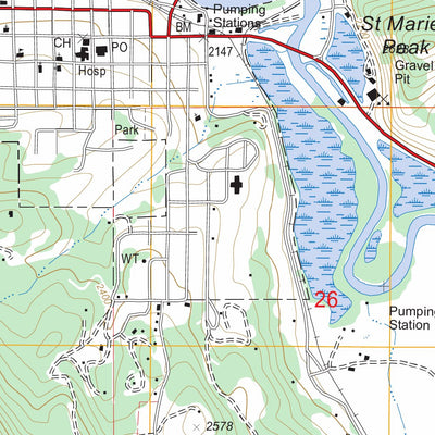 Saint Maries, ID FSTopo Legacy Preview 2