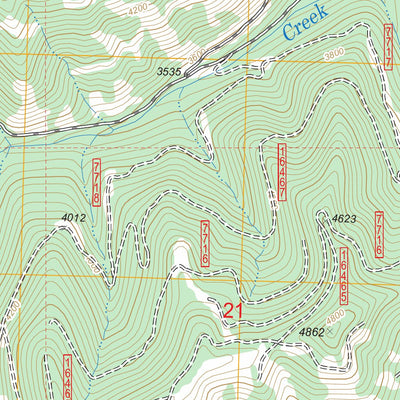 Saint Patrick Peak, MT FSTopo Legacy Preview 3