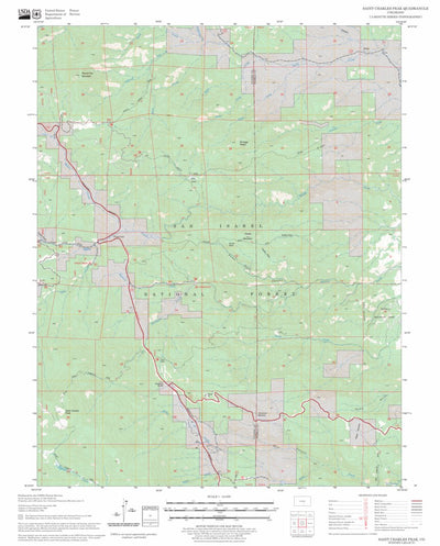 Saint Charles Peak, CO FSTopo Legacy Preview 1