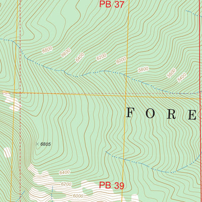 Saint Mary Peak, MT FSTopo Legacy Preview 2