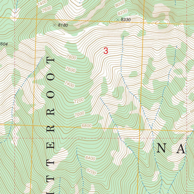 Saint Mary Peak, MT FSTopo Legacy Preview 3