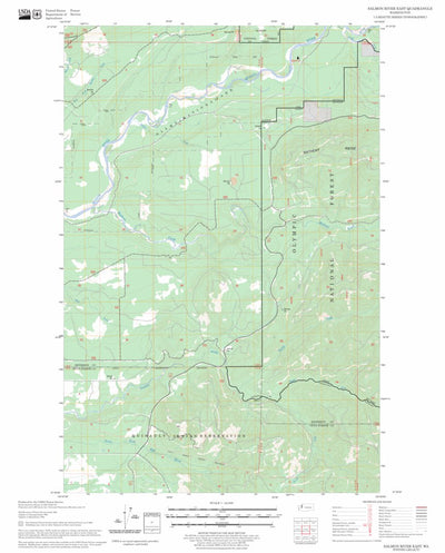 Salmon River East, WA FSTopo Legacy Preview 1