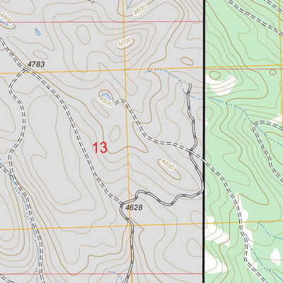Salmon Lake, MT FSTopo Legacy Preview 2