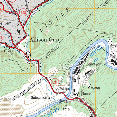 Saltville, VA FSTopo Legacy Preview 3