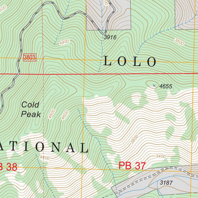 Saint Regis, MT FSTopo Legacy Preview 3