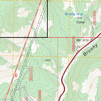 Saliz Pass, NM FSTopo Legacy Preview 2