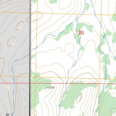 Salvation Peak, NM FSTopo Legacy Preview 2
