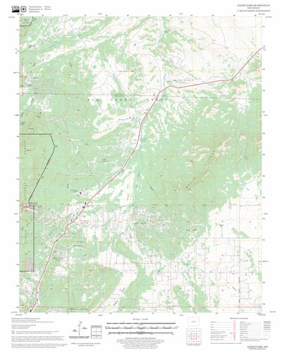 Sandia Park, NM FSTopo Legacy Preview 1