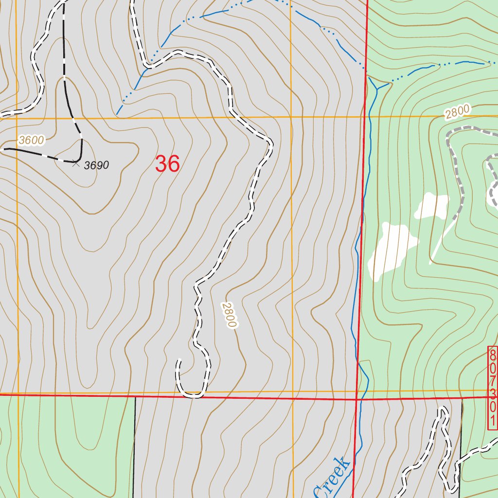 Salyer, CA FSTopo Legacy Map by US Forest Service - Topo | Avenza Maps