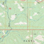 Santa Margarita Lake, CA FSTopo Legacy Preview 3