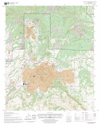 Santa Rita Mine, NM FSTopo Legacy Preview 1