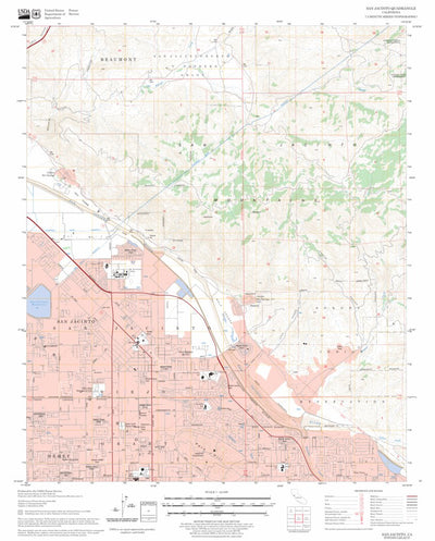San Jacinto, CA FSTopo Legacy Preview 1