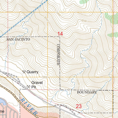 San Jacinto, CA FSTopo Legacy Preview 3