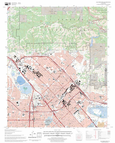 San Fernando, CA FSTopo Legacy Preview 1