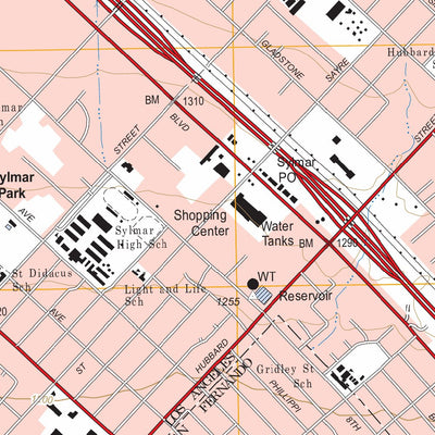 San Fernando, CA FSTopo Legacy Preview 2