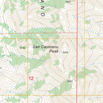 San Cayetano Mountains, AZ FSTopo Legacy Preview 3