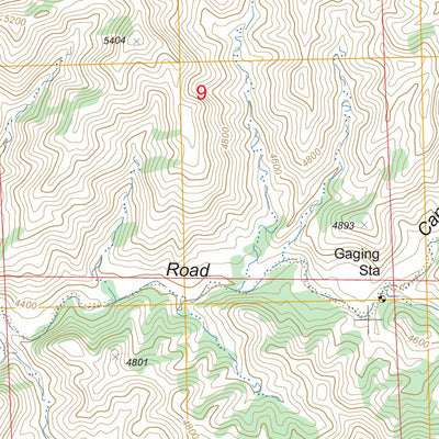 San Guillermo Mountain, CA FSTopo Legacy Preview 3