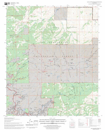 San Jacinto Peak, CA FSTopo Legacy Preview 1