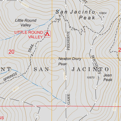 San Jacinto Peak, CA FSTopo Legacy Preview 2