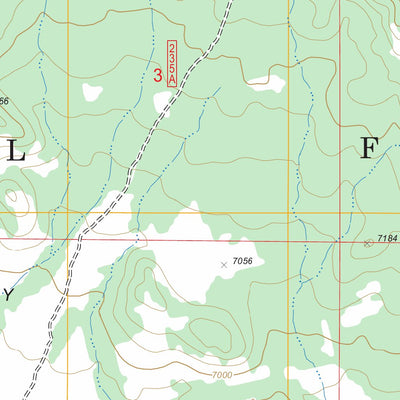 Saulsbury Basin, NV FSTopo Legacy Preview 2