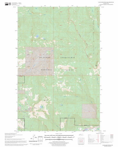 Sauk Mountain, WA FSTopo Legacy Preview 1