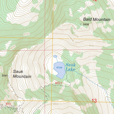 Sauk Mountain, WA FSTopo Legacy Preview 3