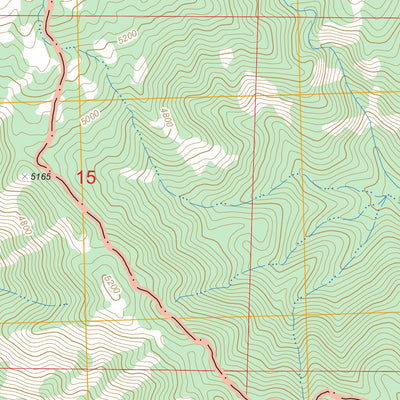 San Rafael Mountain, CA FSTopo Legacy Preview 2
