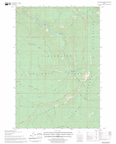 Savage Ridge, ID FSTopo Legacy Preview 1