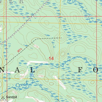 Sawbill Landing, MN FSTopo Legacy Preview 2