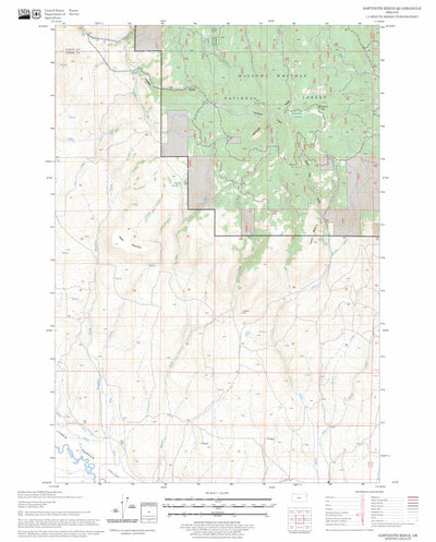 Sawtooth Ridge, OR FSTopo Legacy Preview 1