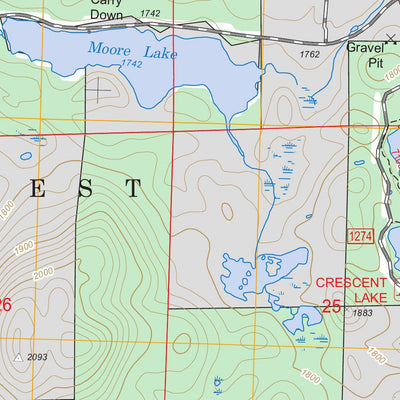 Sawbill Camp, MN FSTopo Legacy Preview 3