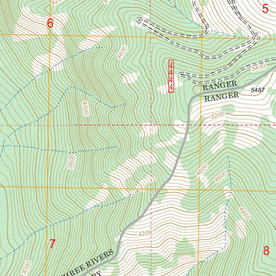 Scenery Mountain, MT FSTopo Legacy Preview 3
