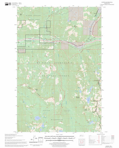 Scenic, WA FSTopo Legacy Preview 1