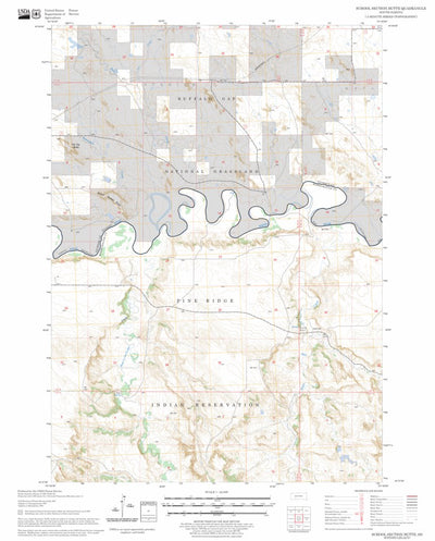 School Section Butte, SD FSTopo Legacy Preview 1