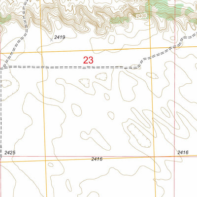 School Section Butte, SD FSTopo Legacy Preview 2
